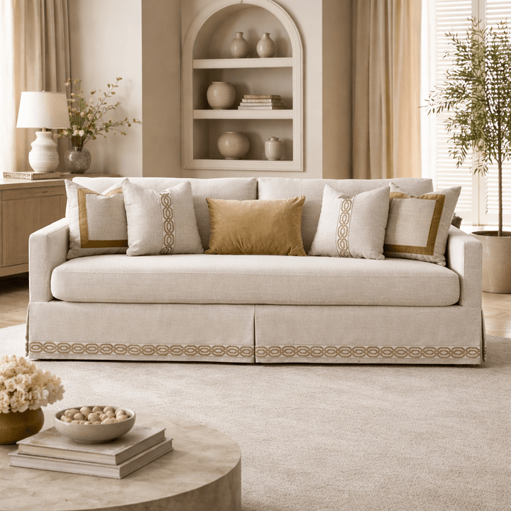 Lamia Beige Sofa