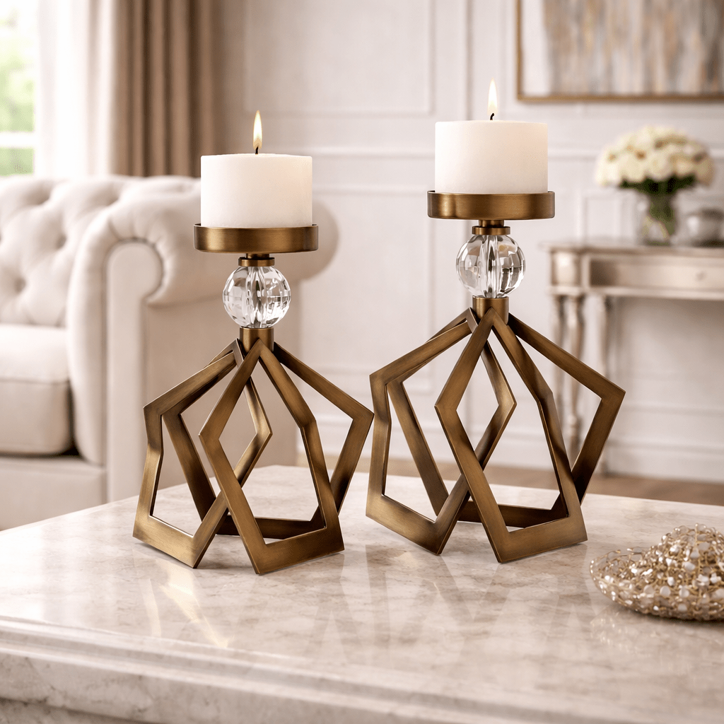 Lianna Candleholders, S/2