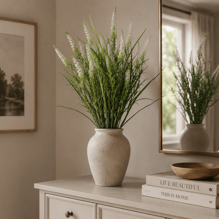 Long Stem White Lavender