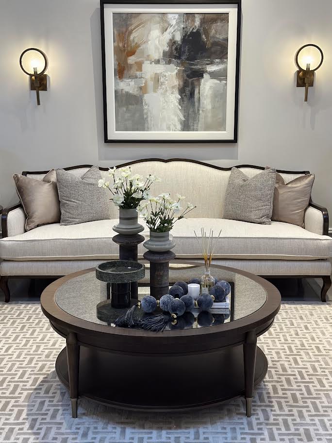 Shoug Grey Sofa (235Cm)