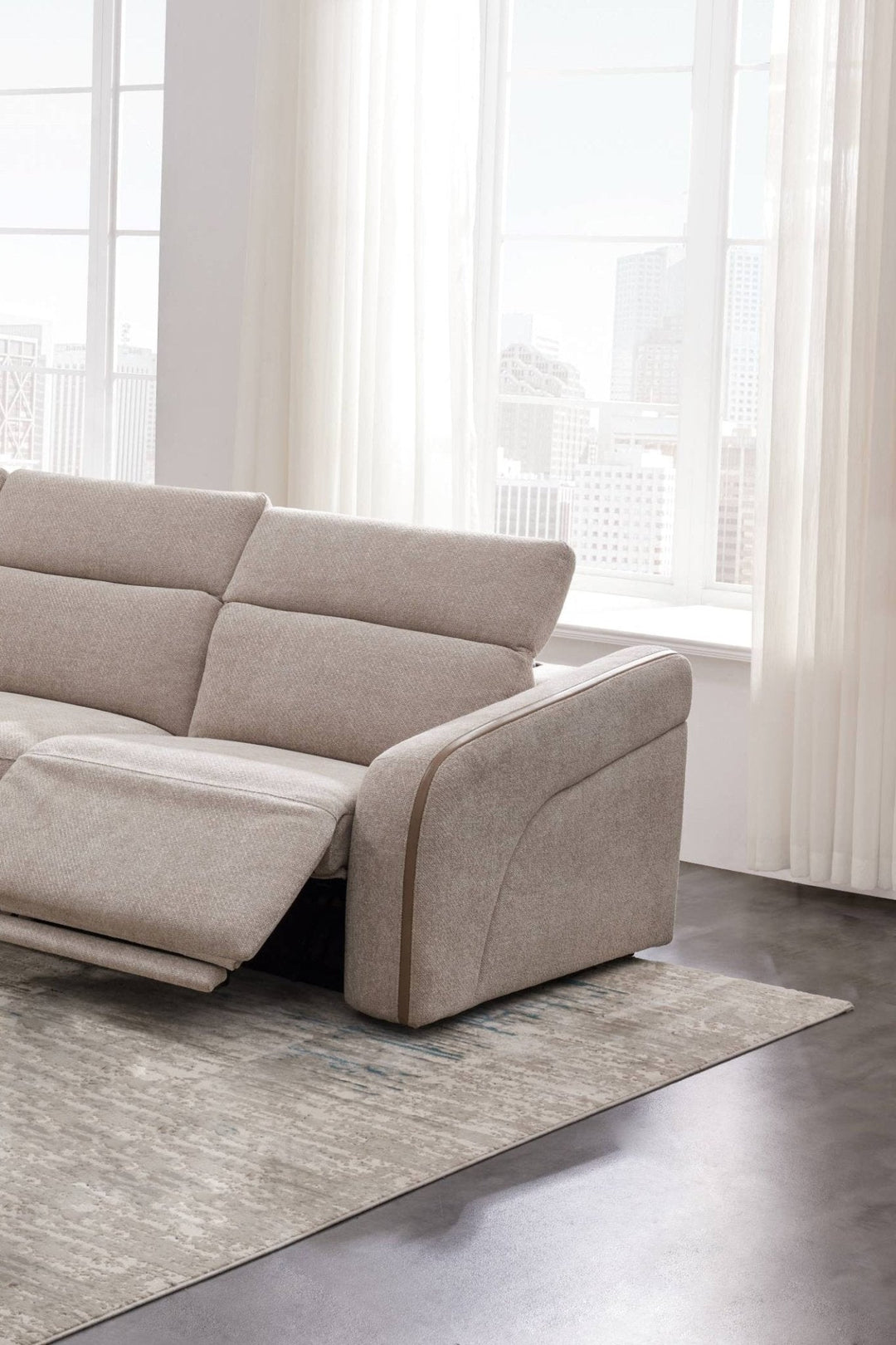 Luxora Grey Motion Power RAF (107cm)