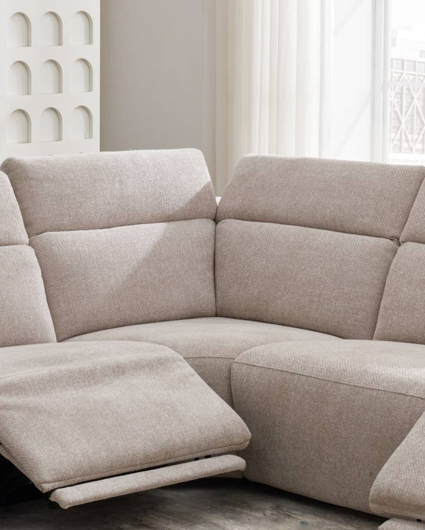 Luxora Grey Motion Power Corner (122cm)
