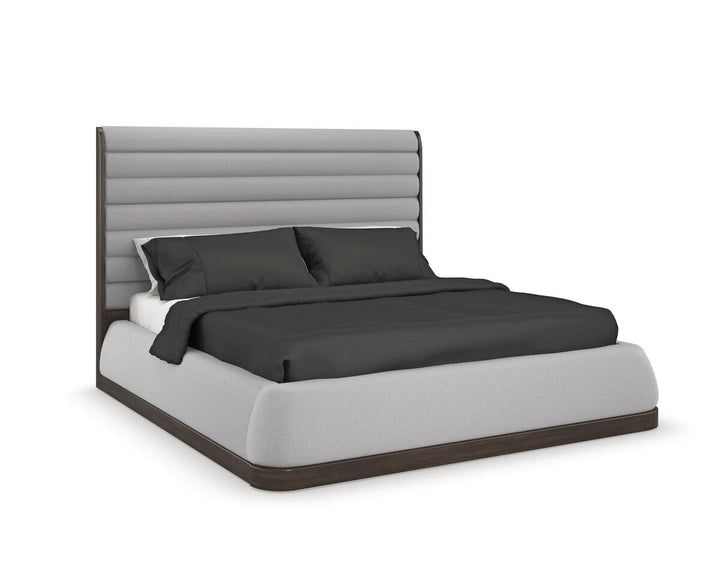 La Moda - Upholstered Panel King Bed