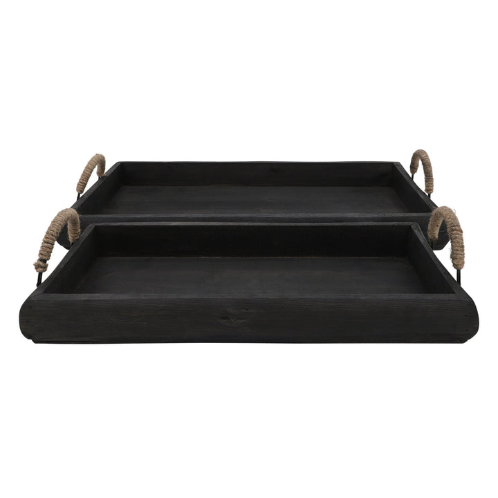 METAL, 13" MAPLE LEAF TRAY, SILVER
