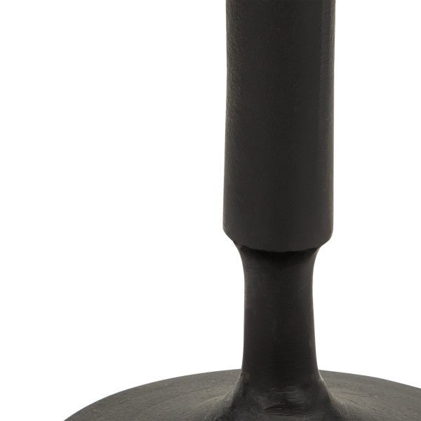 METAL, 20"H TAPER CANDLE HOLDER, BLACK