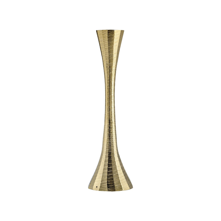 12" Metal, Taper Candle Holder, Brass