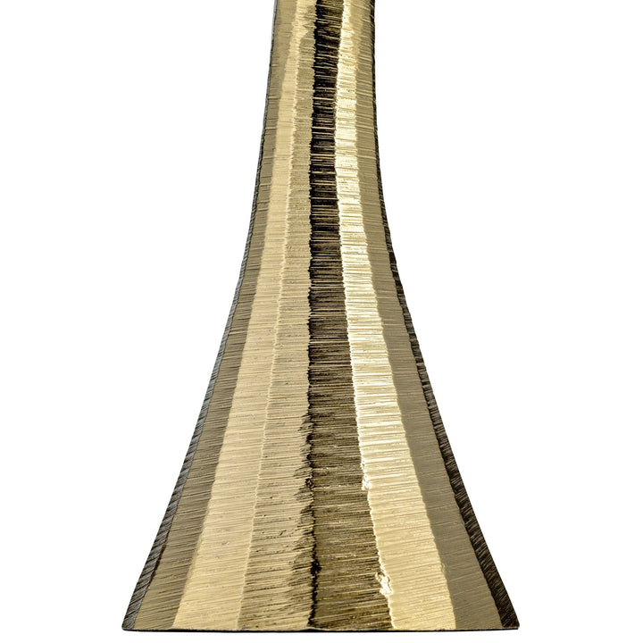 12" Metal, Taper Candle Holder, Brass