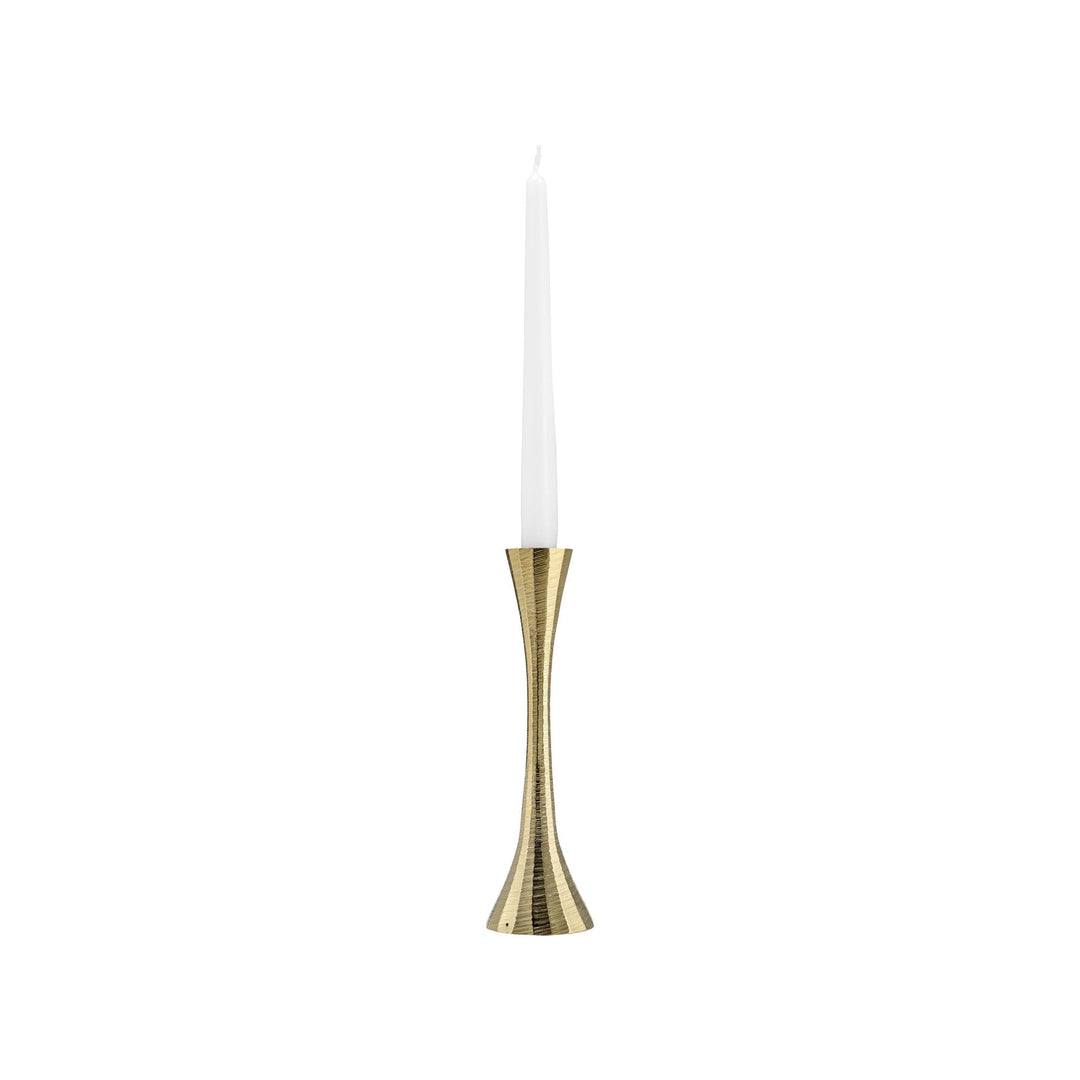 12" Metal, Taper Candle Holder, Brass