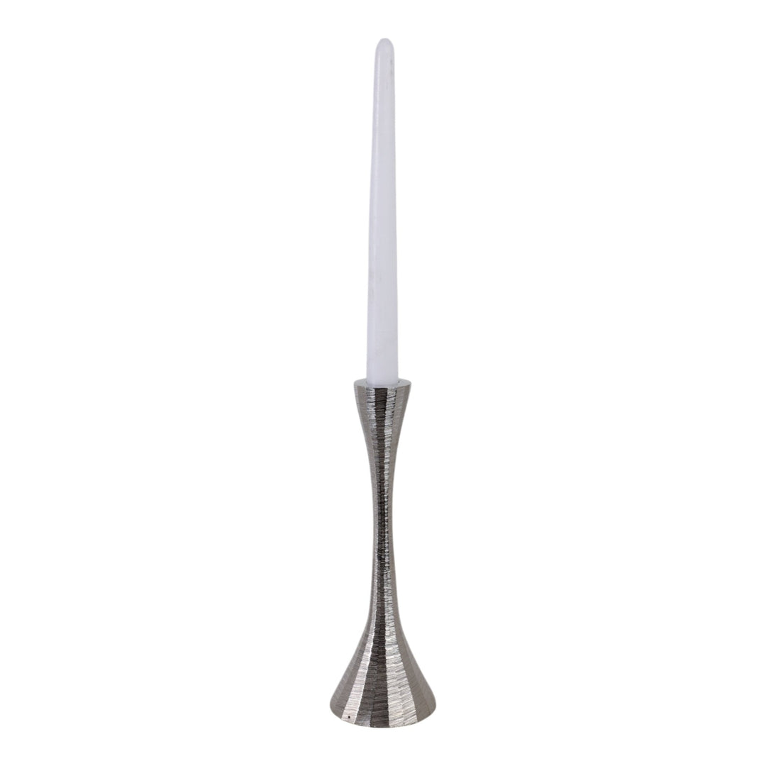 12" Metal, Taper Candle Holder, Brass