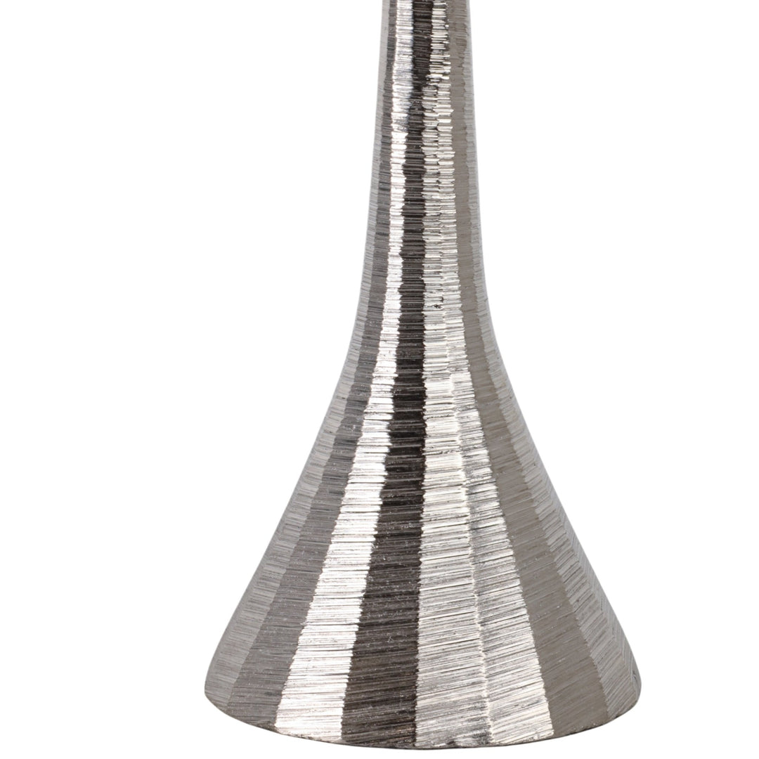 12" Metal, Taper Candle Holder, Brass