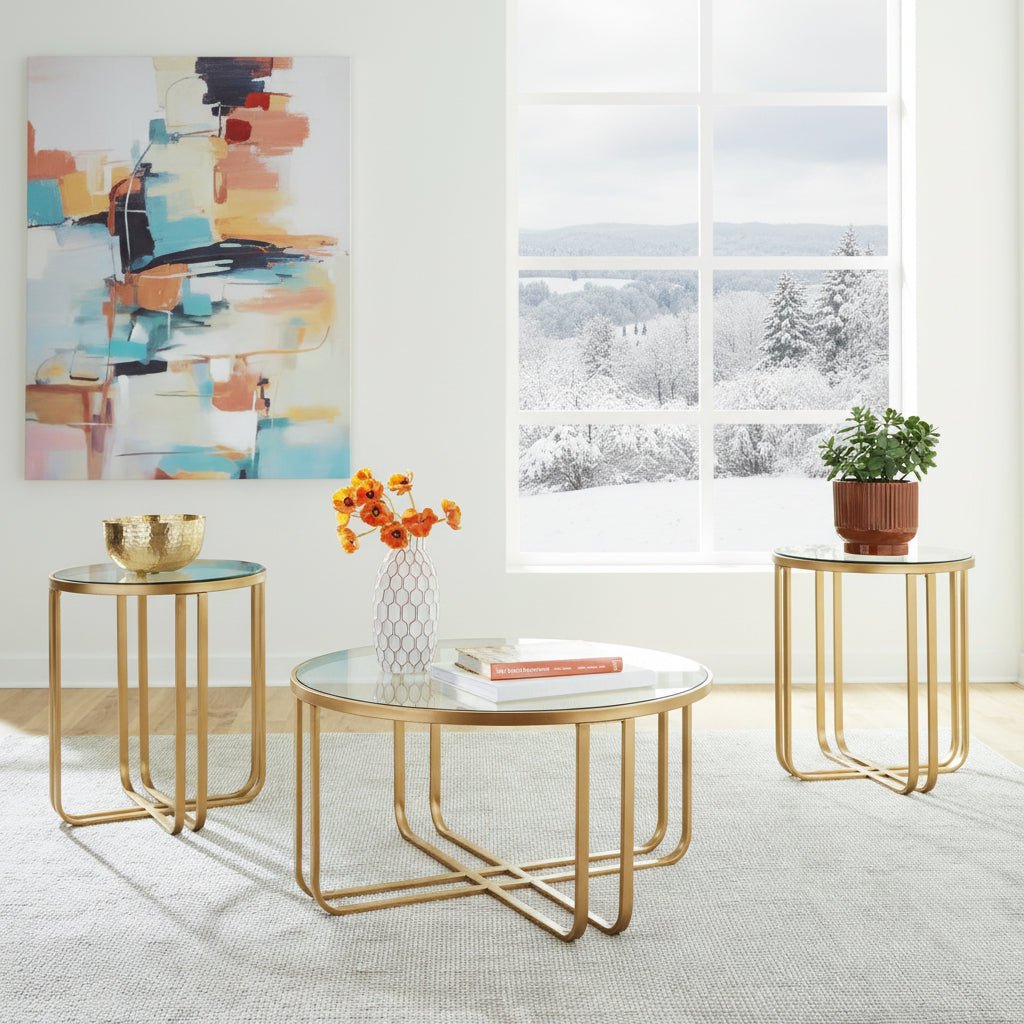 Padova Sofa Set with Free Milloton Table (Set of 3)