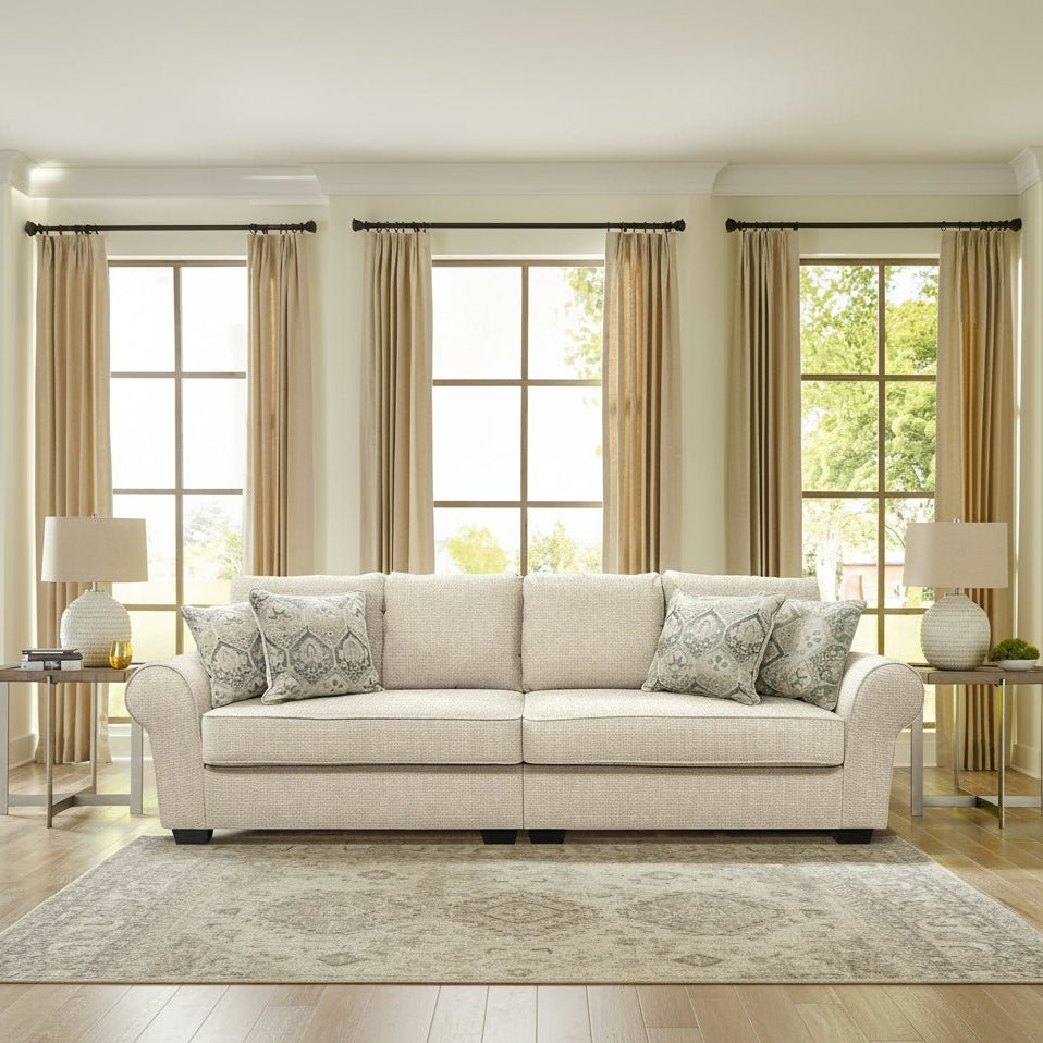 Monumental Sofa Set with FREE RUG