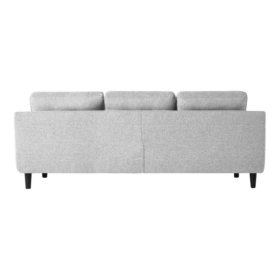 Belagio Sofa Bed With Chaise Beige Left