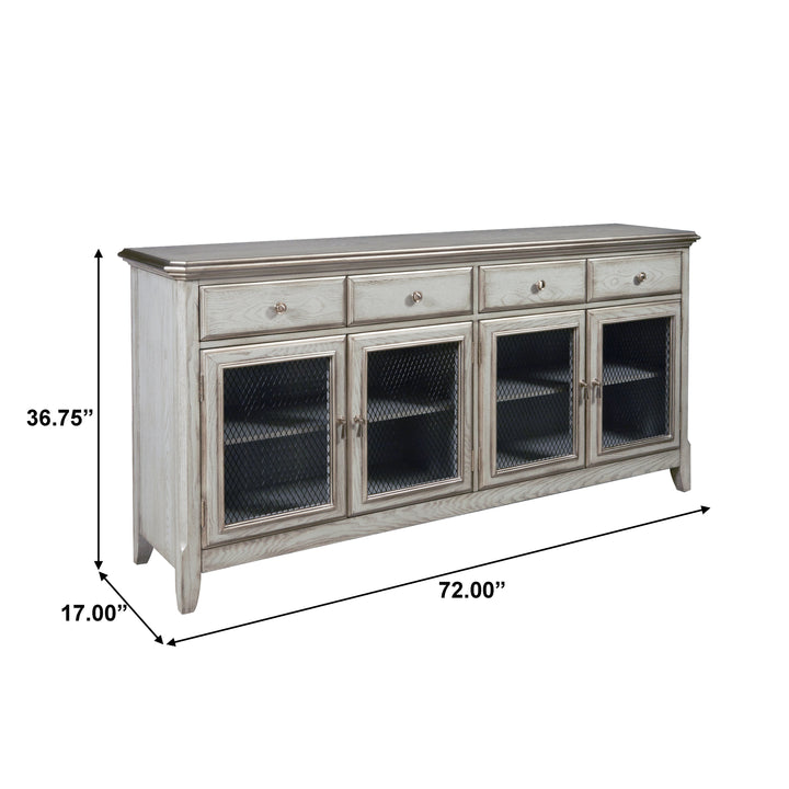 Four Door Credenza