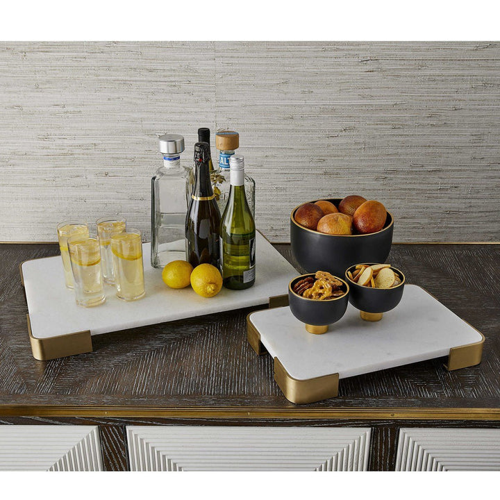 Offering Bowls - Black, S/2