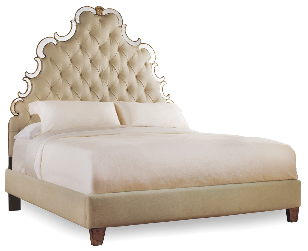 TUFTED BED-BLING (3016-90851HB+952FB&RS)