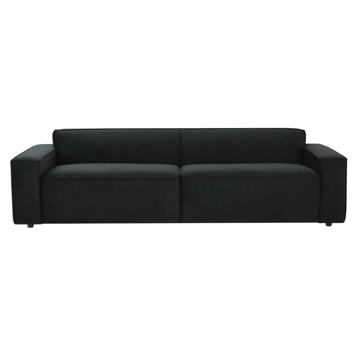 Olafur Black Velvet Sofa