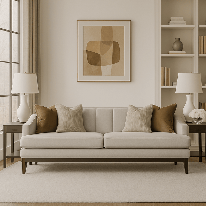 Opaline  White Velevt XXL sofa