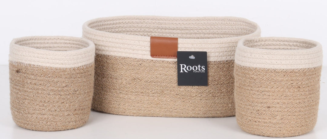OVAL BASKET S/3