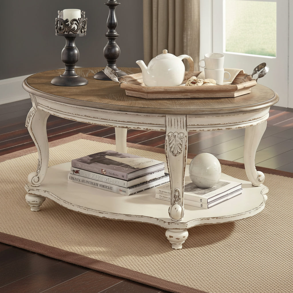 Oval Cocktail Table