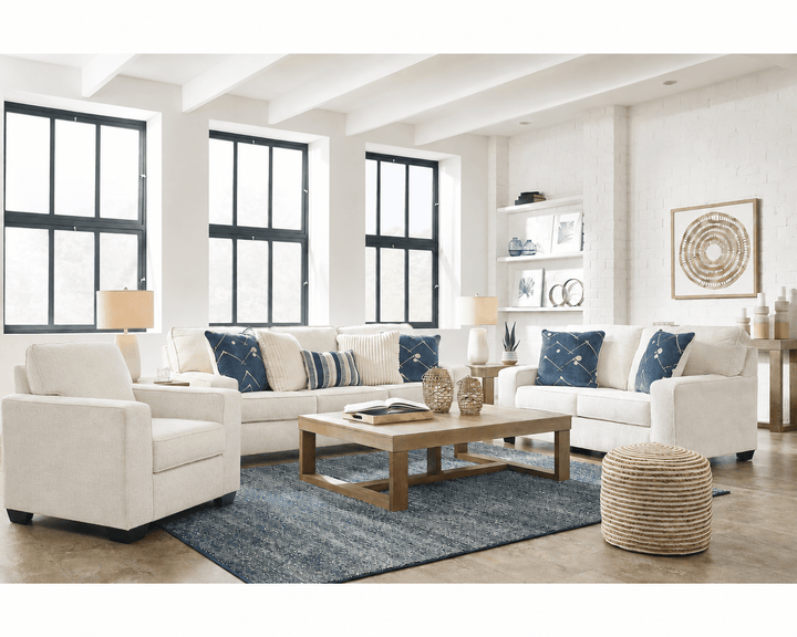 Padova Sofa Set with Free Rug (Sofa, Loveseat, & Chair)