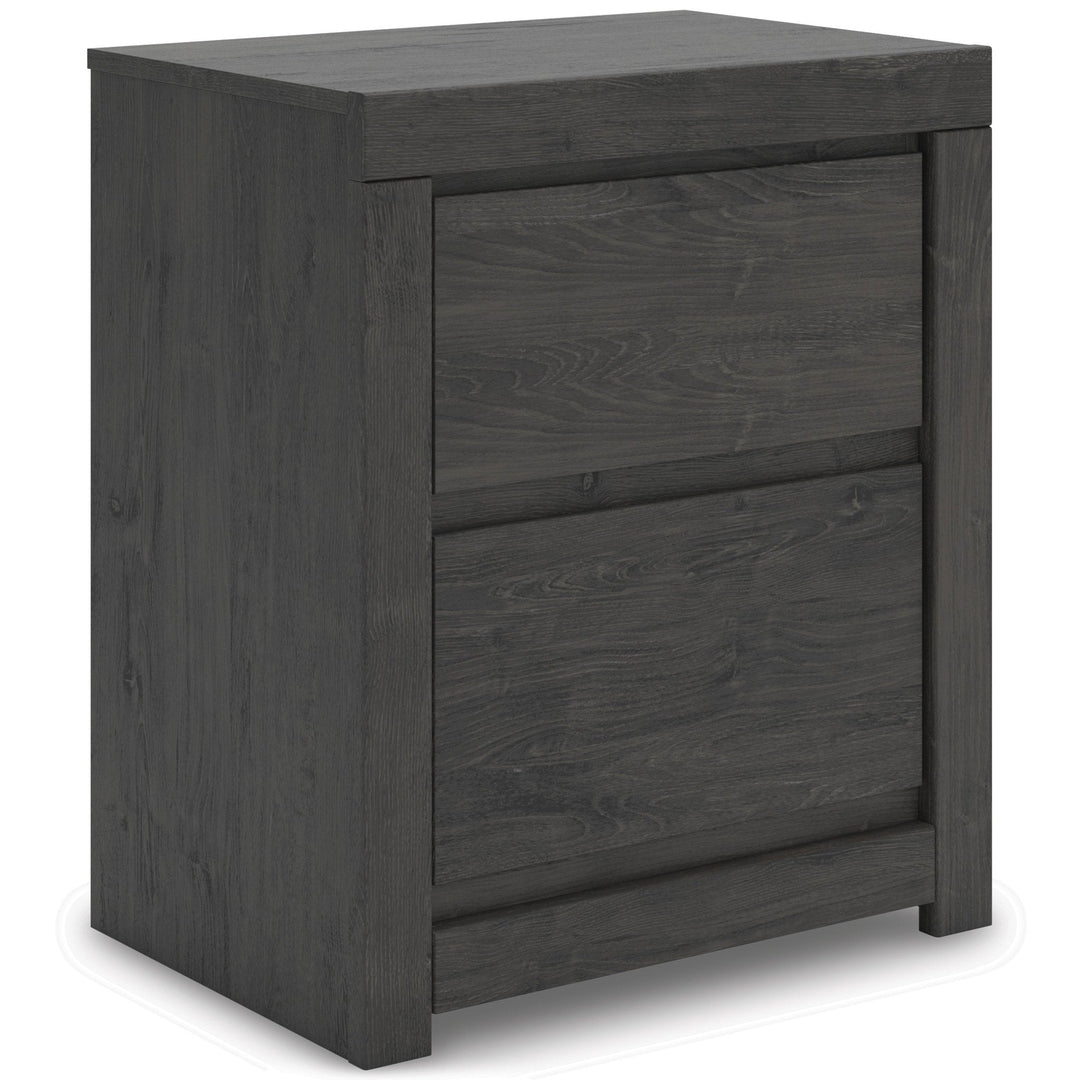 Parlayon Two Drawer Night Stand