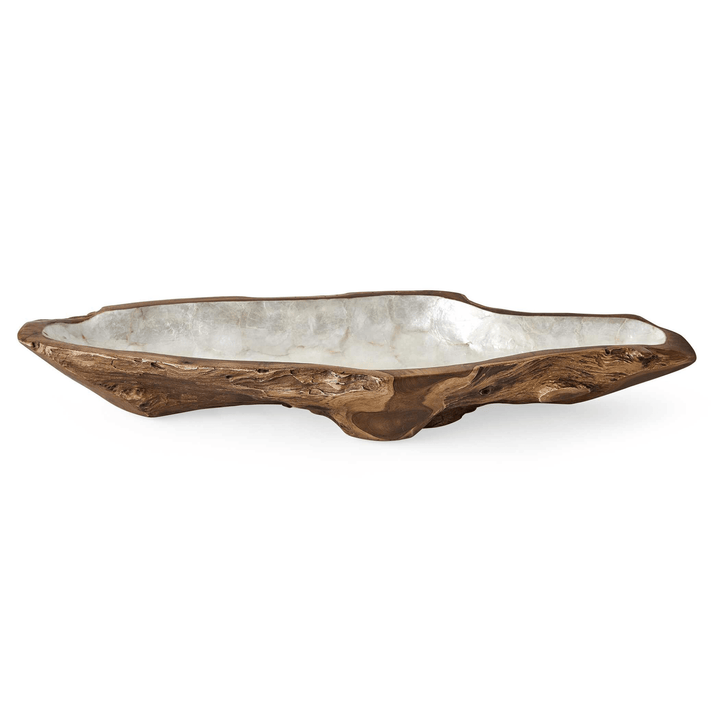 Pearl Forest Bowl - White Capiz
