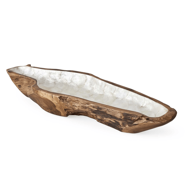 Pearl Forest Bowl - White Capiz