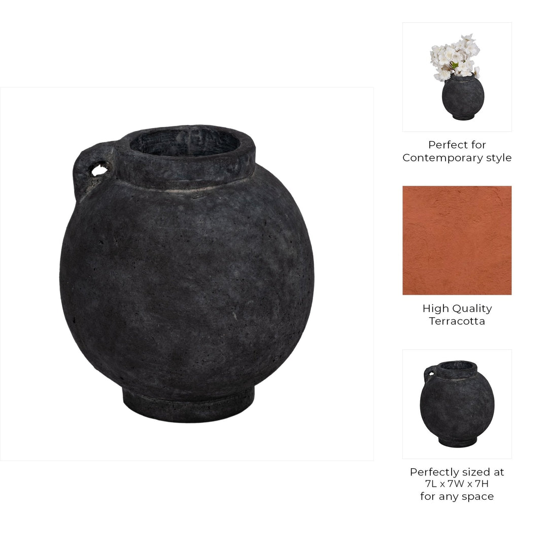 Picnic vase Black/White
