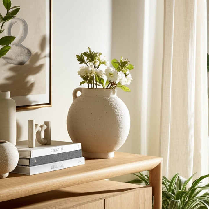 Picnic vase Black/White