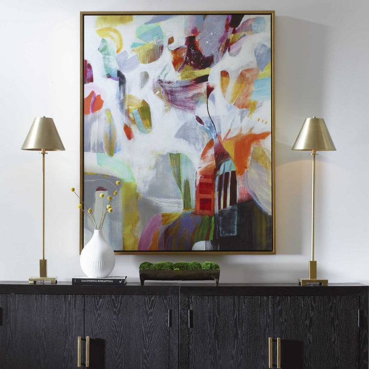 Pilot Brass Buffet Lamp