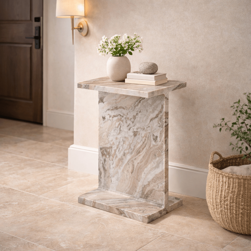 Plerre MARBLE SIDE TABLE