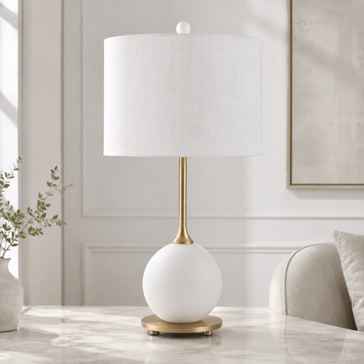 Poise Buffet Lamp - Brass