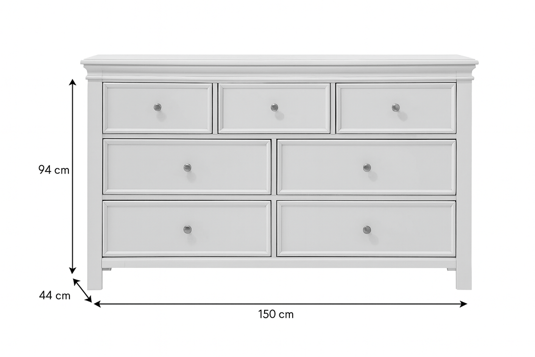 Provence White Wood Dresser