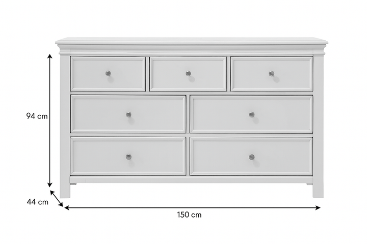 Provence White Wood Dresser