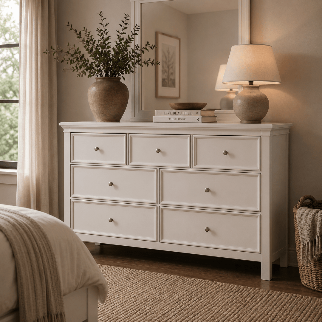 Provence White Wood Dresser