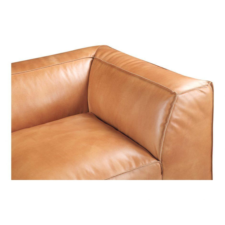 Luxe Corner Chair Tan