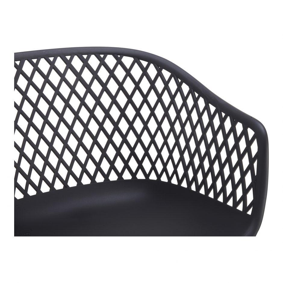 Piazza Outdoor Chair Black-M2