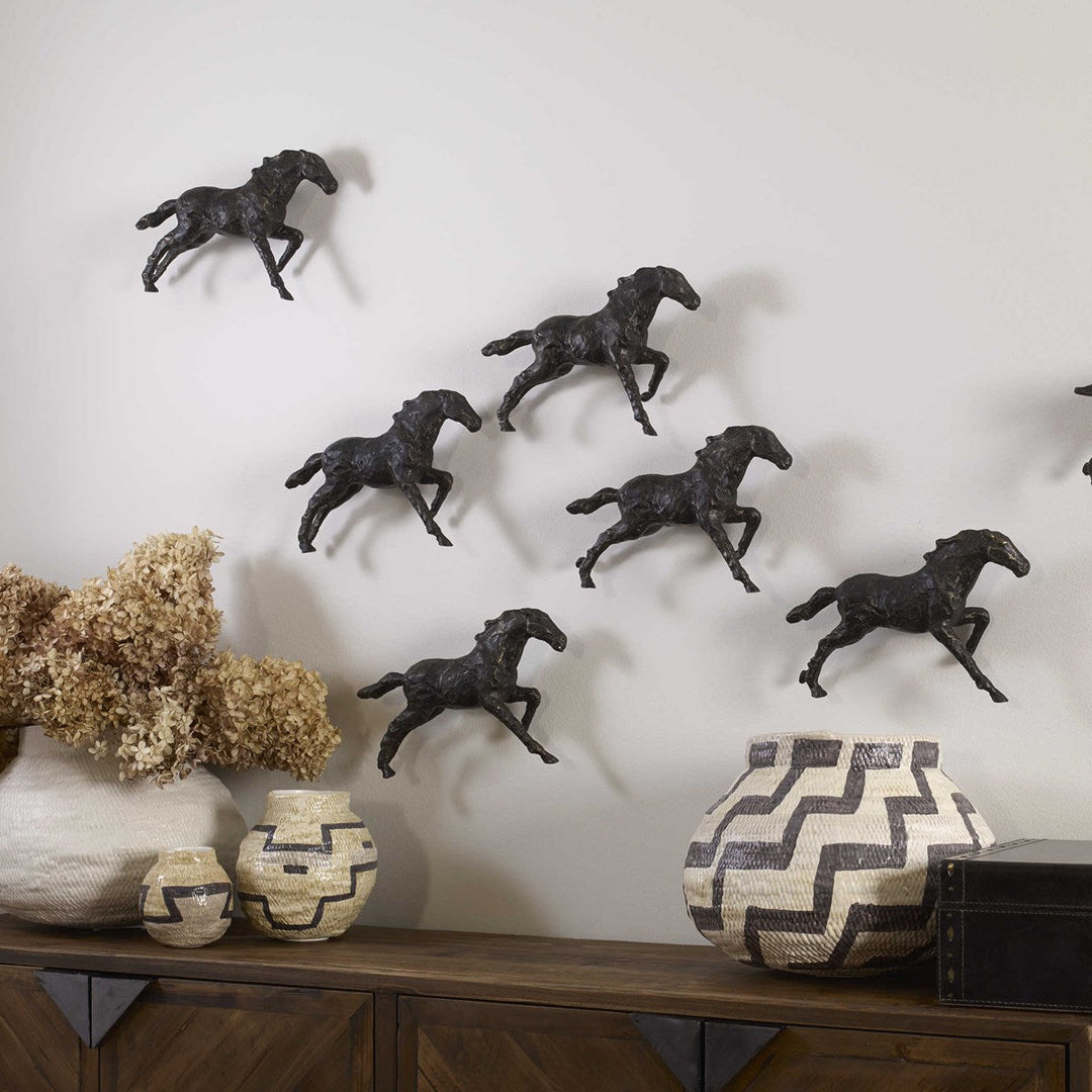 Stampede Wall Sculpture