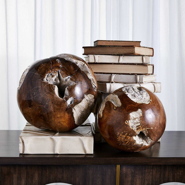 Teak Rounds, S/2