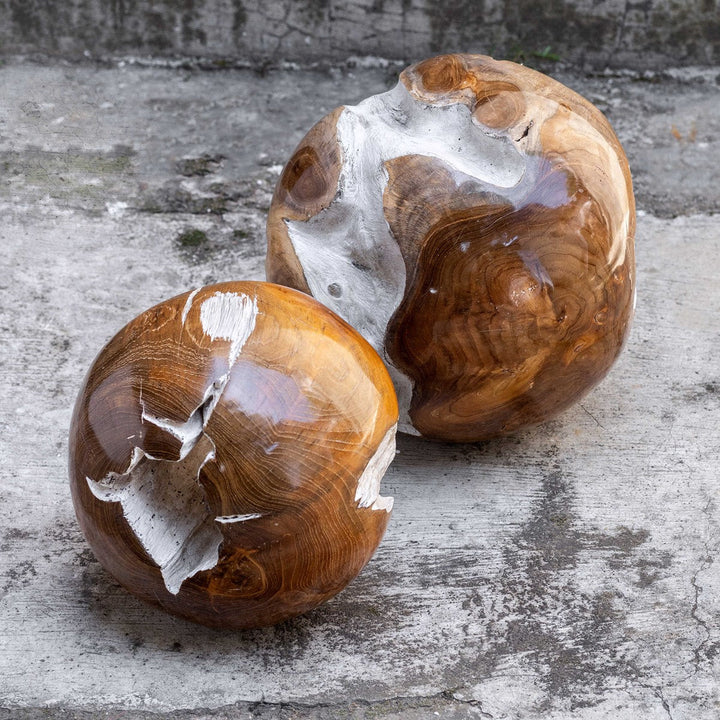 Teak Rounds, S/2