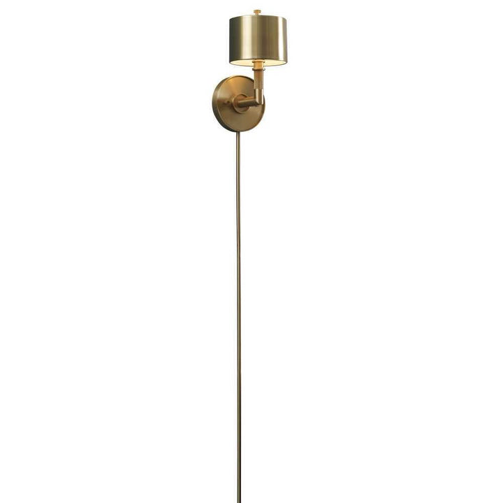 Knurl, 1 Lt Sconce - Brass