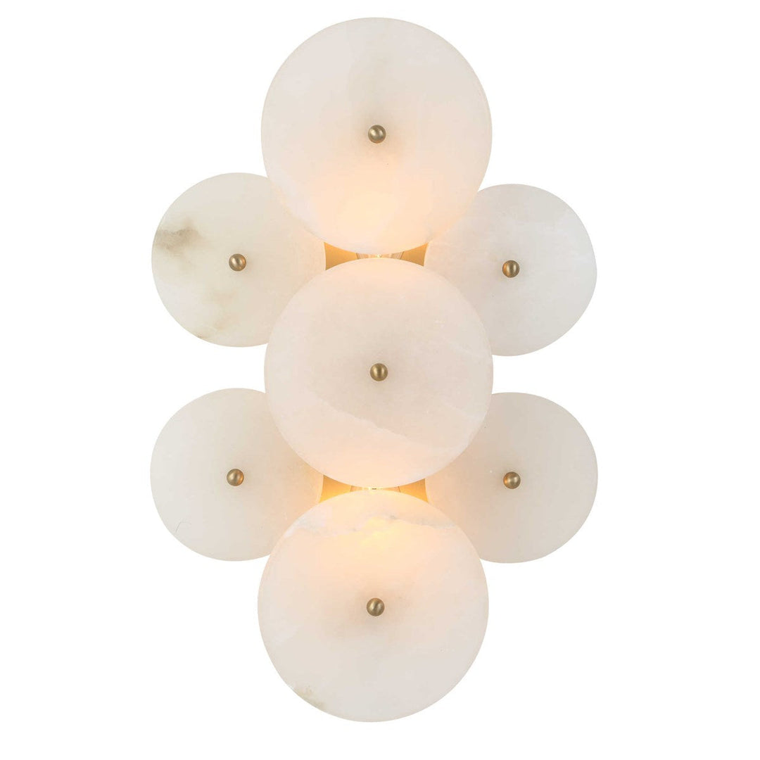 ALABASTER RADIANCE, 2 LT SCONCE