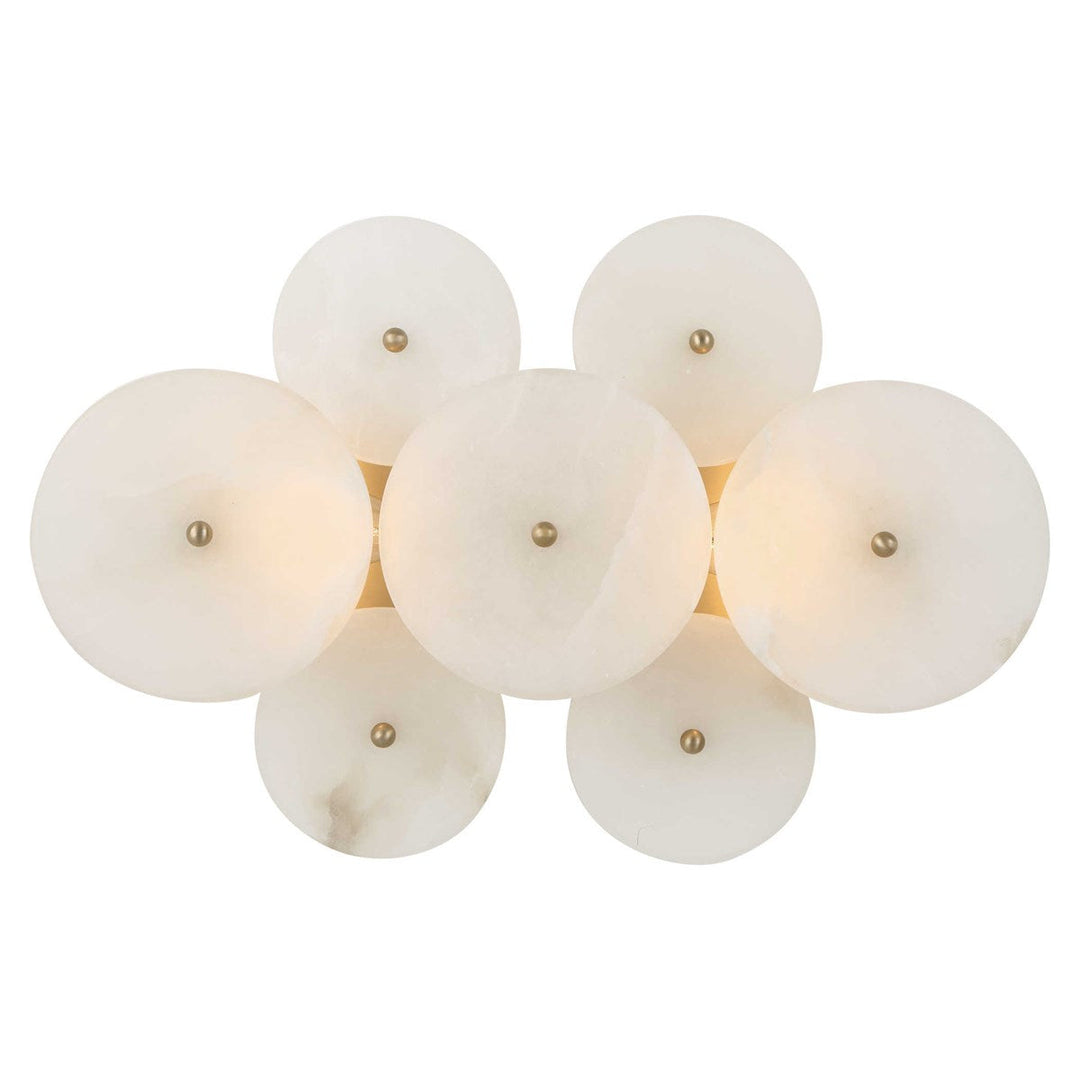 ALABASTER RADIANCE, 2 LT SCONCE