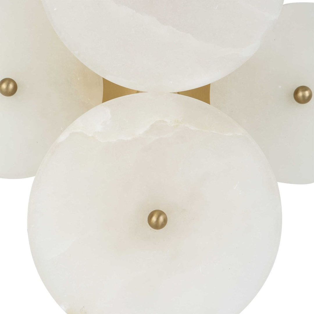 ALABASTER RADIANCE, 2 LT SCONCE