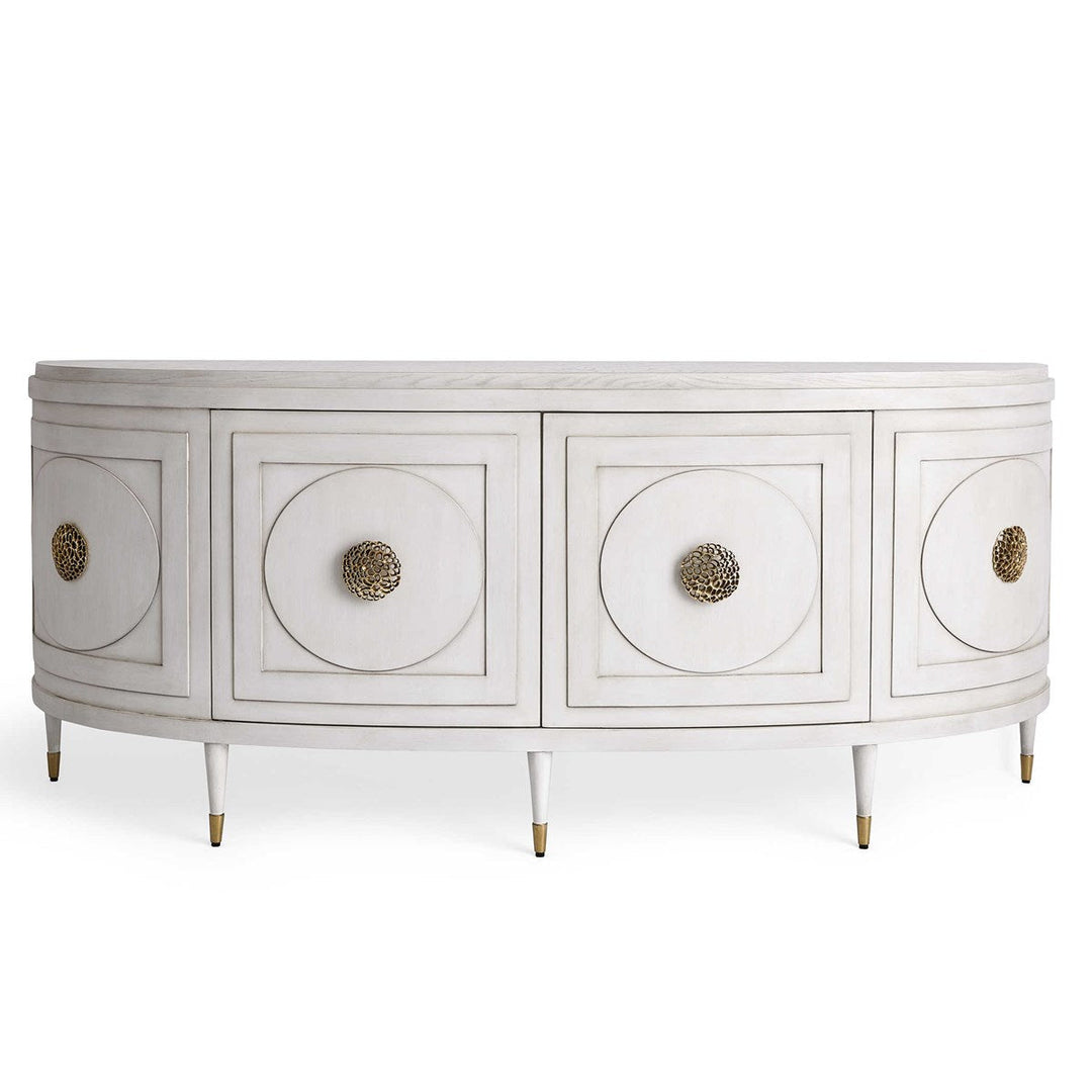 Paris 77 Inch Console Cabinet - White