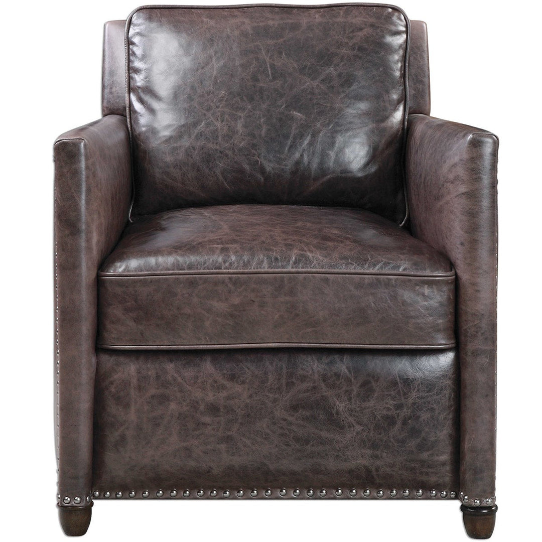 Roosevelt Club Chair, Smoke