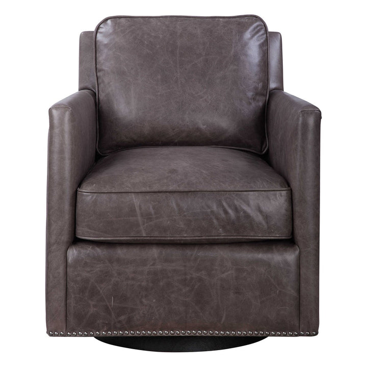 Roosevelt Swivel Chair, Smoke