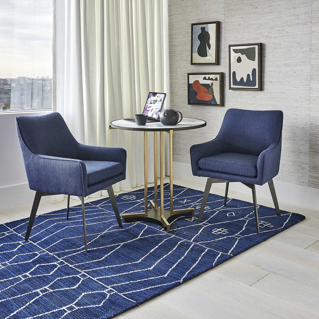 Let'S Twist Dining Chair, Regatta Blue