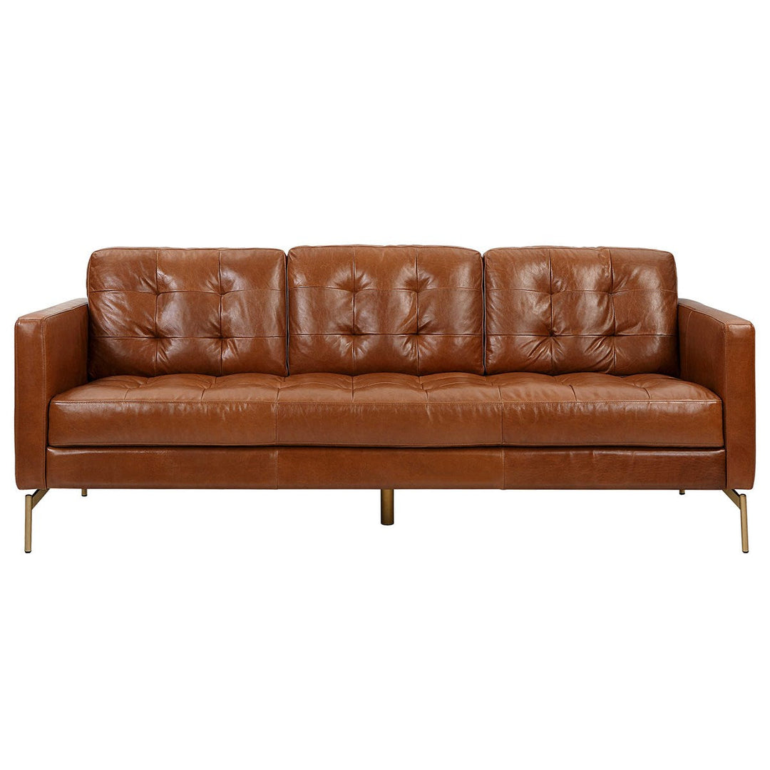 Ventura Sofa - Caramel Leather